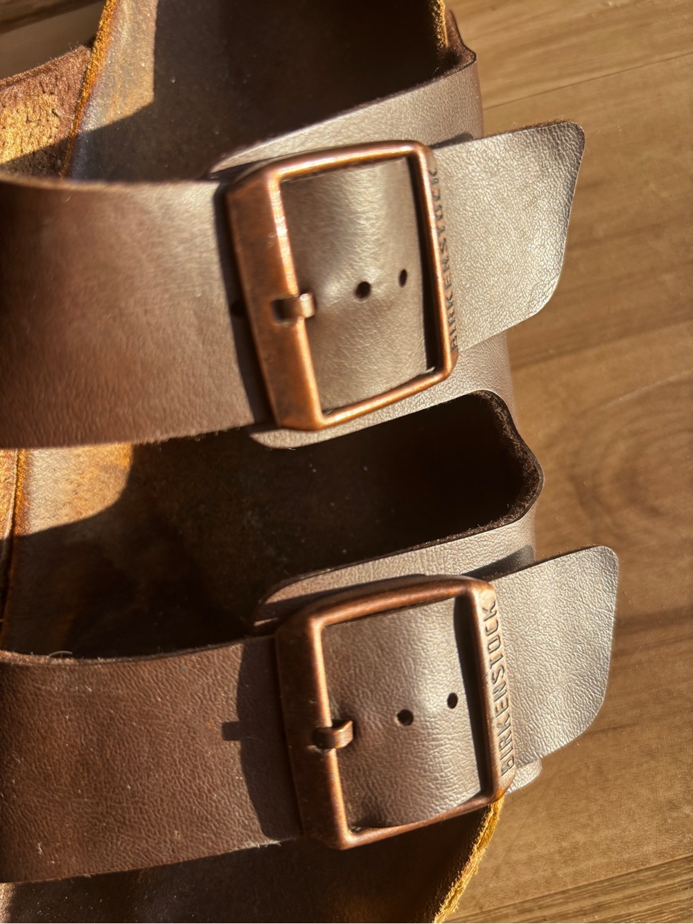Birkenstock Arizona sandals in dark brown oiled
9 - Picture 3 of 5